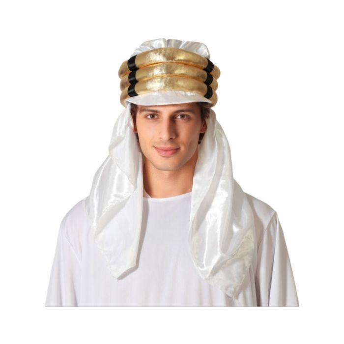 Chapeau Blanc tuareg Arabe 0 Chapeau Blanc tuareg Arabe 0