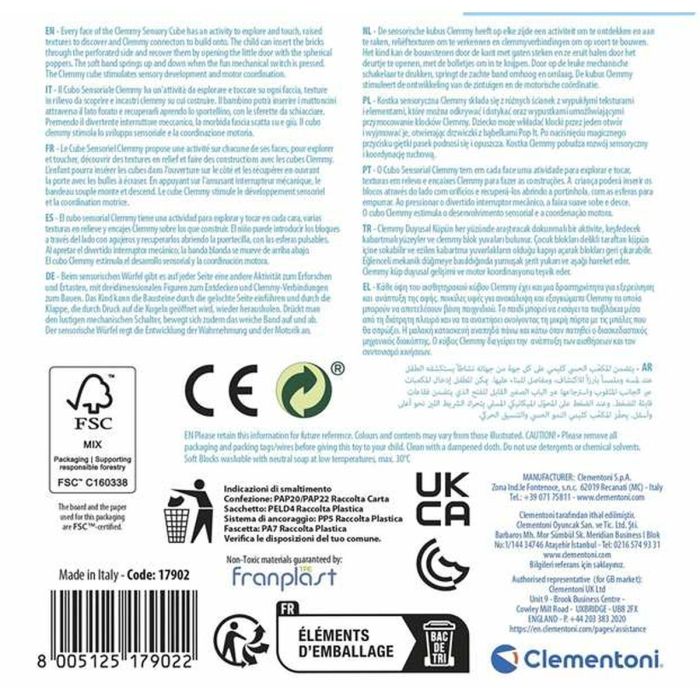 Poupée de Chiffon Clementoni (5 Pièces) 4