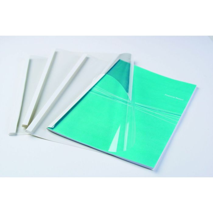 Couvertures de reliure Fellowes 100 Unités Blanc A4 PVC 1 Couvertures de reliure Fellowes 100 Unités Blanc A4 PVC 1