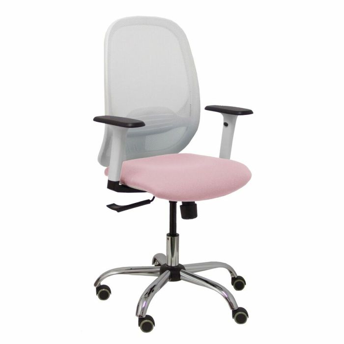Chaise de Bureau Cilanco Piqueras y Crespo 354CRRP Blanc Rose