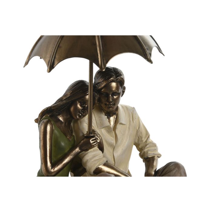 Figurine Décorative Home ESPRIT Vert Doré Couple 15 x 11,5 x 12 cm 2 Figurine Décorative Home ESPRIT Vert Doré Couple 15 x 11,5 x 12 cm 2