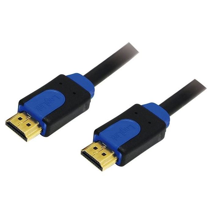 Logilink HDMI-Kabel Ethernet A -> A St/St 1.00m Gold 2 Logilink HDMI-Kabel Ethernet A -> A St/St 1.00m Gold 2