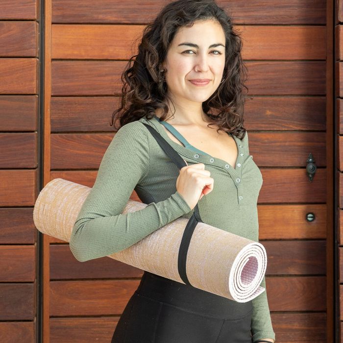 Tapis de yoga en jute Jumat InnovaGoods 8 Tapis de yoga en jute Jumat InnovaGoods 8