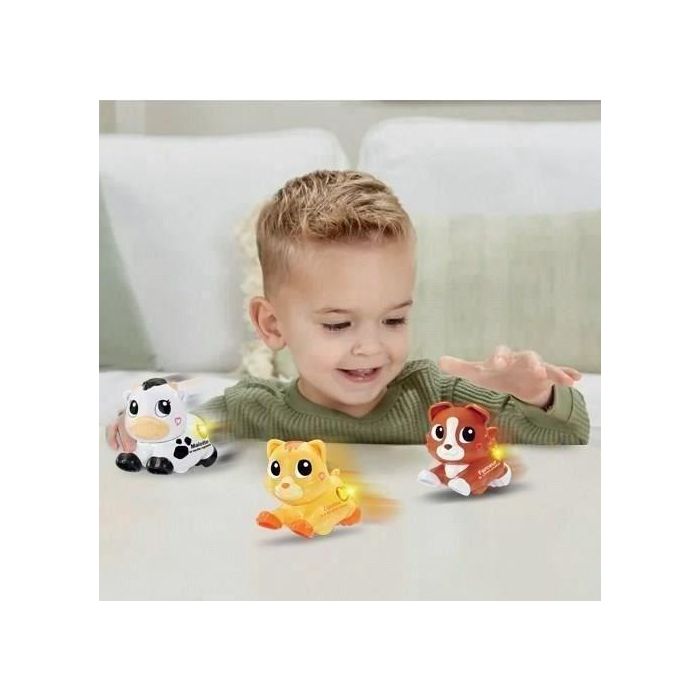 VTECH - TUT TUT ANIMO BISOUS - COFFRET TRIO (CHIEN + CHAT + VACHE) - Multicolore 2