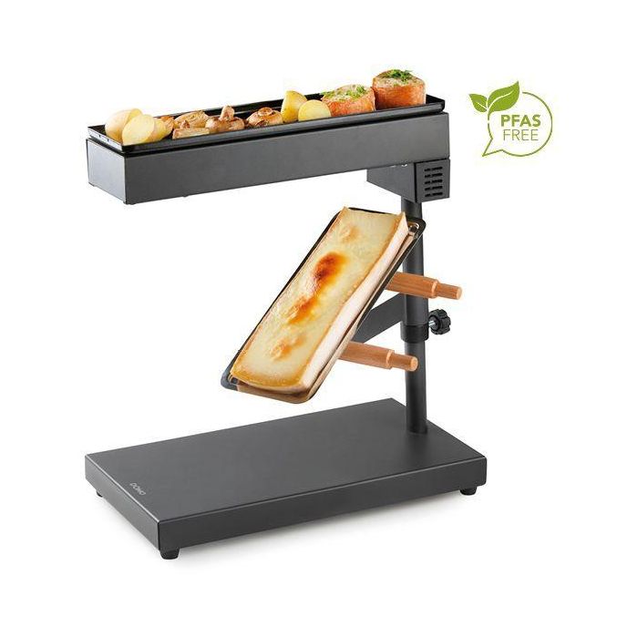 Appareil a raclette DOMO - DO1145RC - Raclette traditionnel - Revetement sans PFAS - 1000W