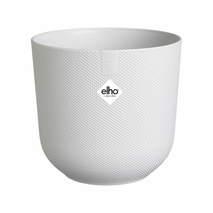 Pot Elho Blanc Plastique Rond 5 Pot Elho Blanc Plastique Rond 5