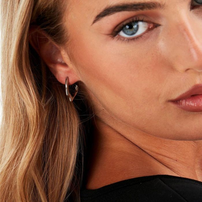 Boucles d´oreilles Femme Trussardi TJAXA06 2 cm 3