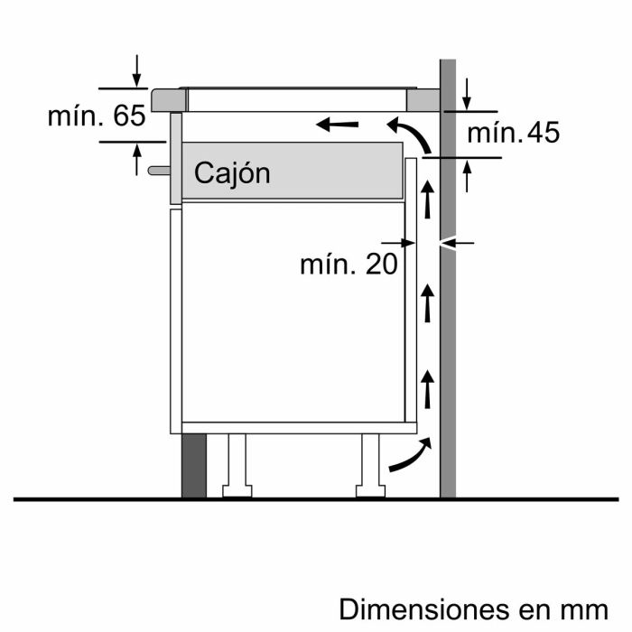 Plaque à Induction BOSCH PID612BB1E 59,2 cm 7400 W 1