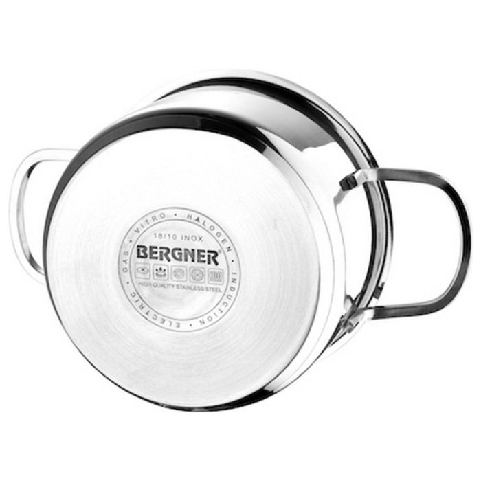 Batterie de Cuisine Bergner Classic Argenté 6 Pièces 12 Batterie de Cuisine Bergner Classic Argenté 6 Pièces 12