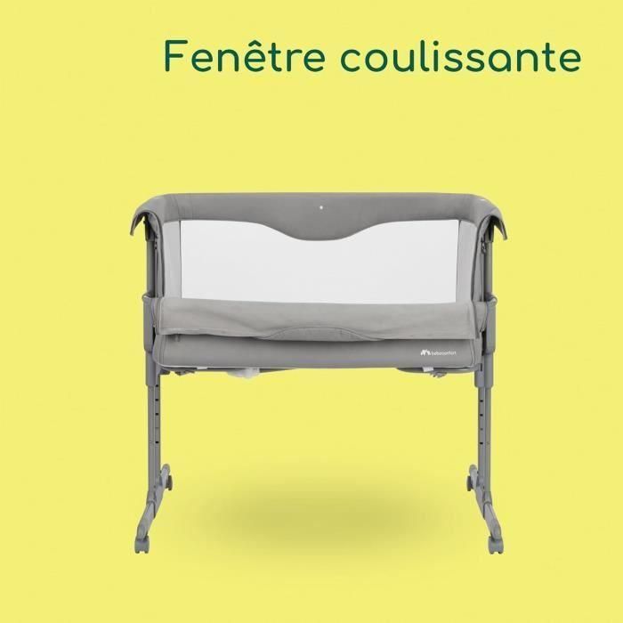 BEBECONFORT AMARA, Cododo, pliant, 2 en 1, Berceau confortable, 4 roues, pliage rapide, 0-6mois,0 a 9kg, tinted graphite 5 BEBECONFORT AMARA, Cododo, pliant, 2 en 1, Berceau confortable, 4 roues, pliage rapide, 0-6mois,0 a 9kg, tinted graphite 5