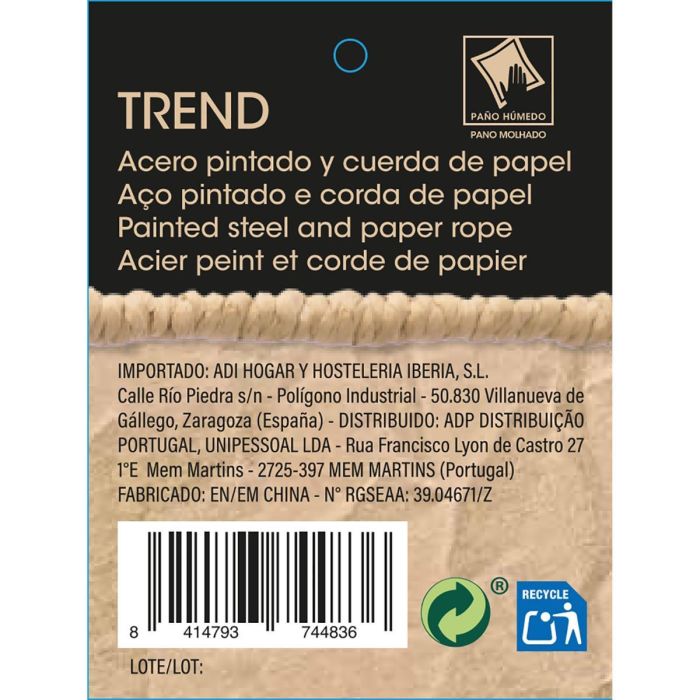 Soporte Cocina Acero Carbono Trend Quid 12,5x12,5x32,5 cm 3 Soporte Cocina Acero Carbono Trend Quid 12,5x12,5x32,5 cm 3