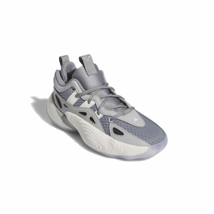 Chaussures de Basket-Ball pour Enfants Adidas Trae Unlimited Blanc Gris 2 Chaussures de Basket-Ball pour Enfants Adidas Trae Unlimited Blanc Gris 2