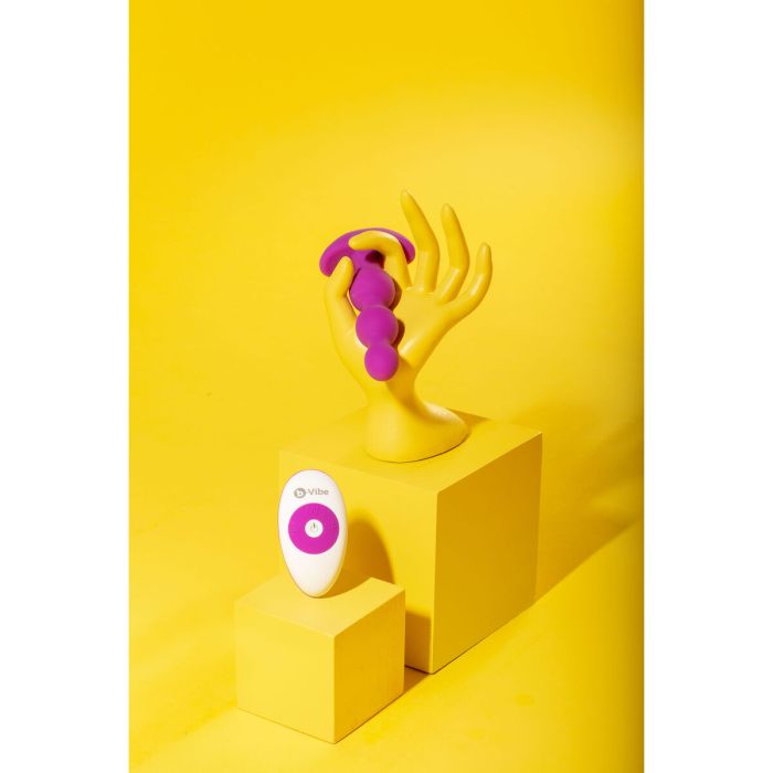 Triplette Anale à Perles Fushia B-Vibe 92740 Rose 8