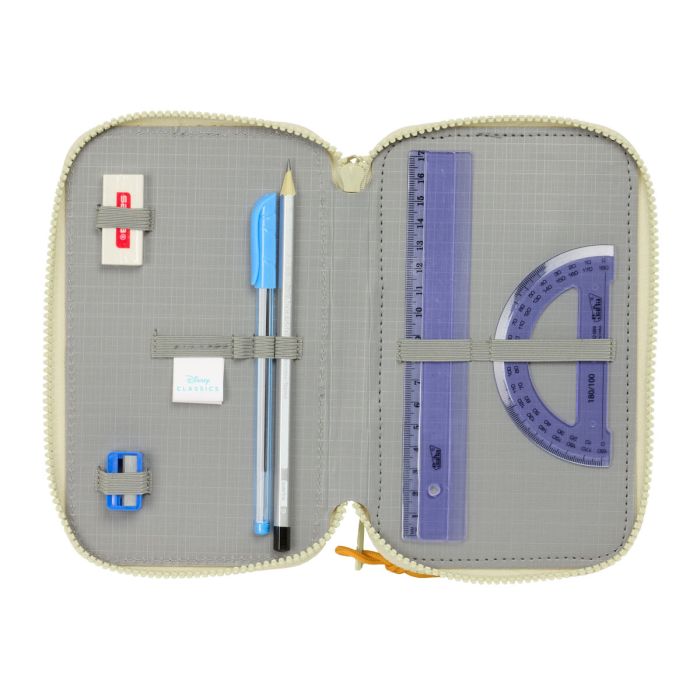 Pochette à crayons triple Mufasa Vert Beige 12,5 x 19,5 x 5,5 cm 37 Pièces 2 Pochette à crayons triple Mufasa Vert Beige 12,5 x 19,5 x 5,5 cm 37 Pièces 2