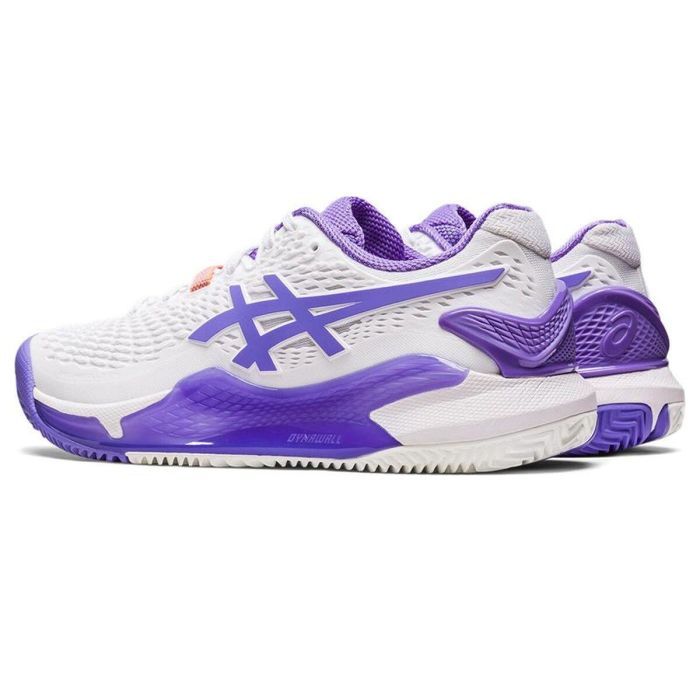 Chaussures de Running pour Adultes Asics Gel-Resolution 9 Clay Blanc 1