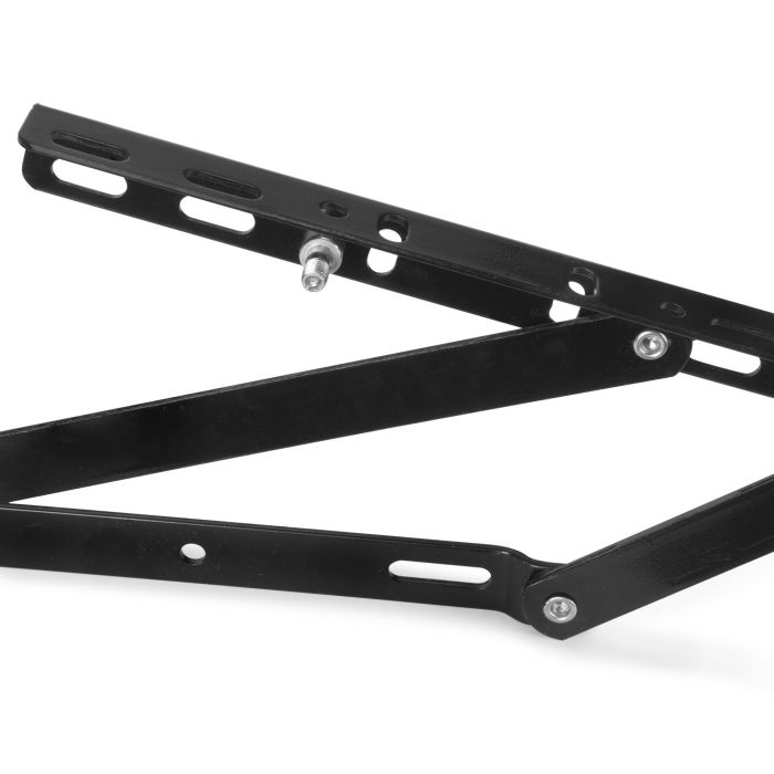 Emuca Jeu de ensemble de levage pour lits, ouverture latérale, pour lits de 90 cm, Acier, Peint en noir 4