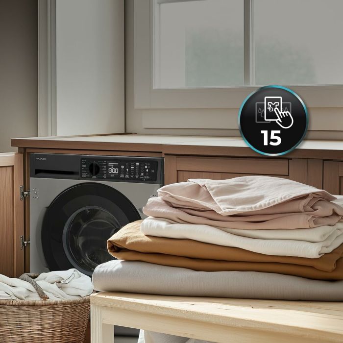 Machine à laver Cecotec Bolero DressCode 750 BI Inverter Steel A 1200 rpm 7 kg 2 Machine à laver Cecotec Bolero DressCode 750 BI Inverter Steel A 1200 rpm 7 kg 2