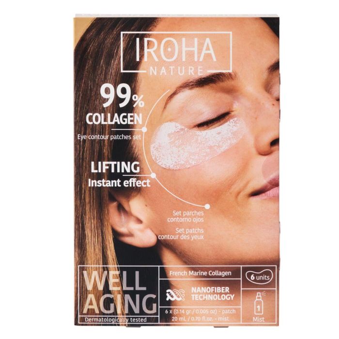 Patchs pour le contour des yeux Iroha EYE PADS (6 Unités) 0 Patchs pour le contour des yeux Iroha EYE PADS (6 Unités) 0