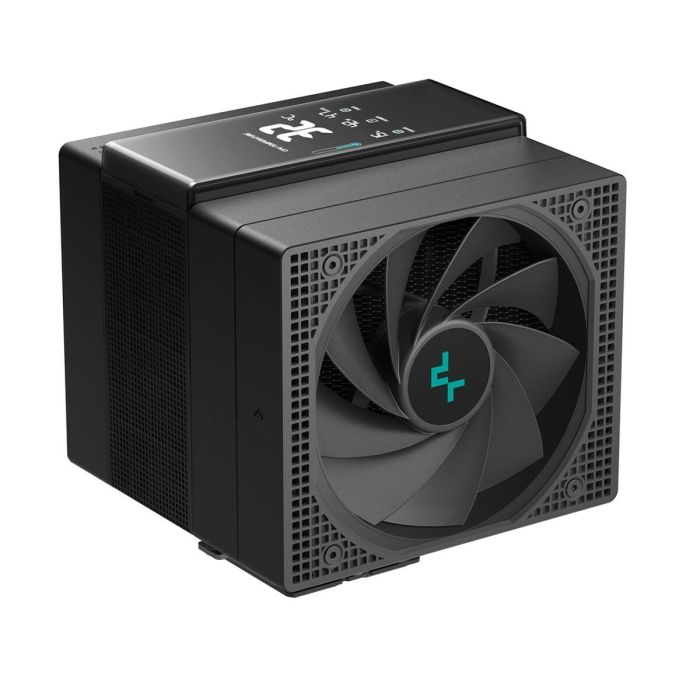 Deepcool Assassin IV VC Vision Noir Ventirad CPU avec Écran Magnétique, 7 Caloducs, TDP 300W, Refroidissement Haut de Gamme - R-ASN4-BKNVMD-G