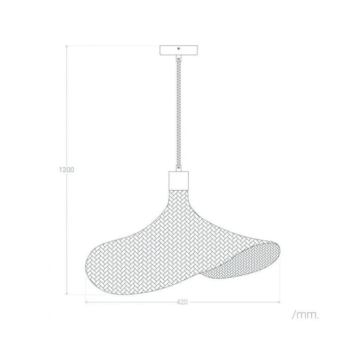 Lampe Suspendue Itabuna Bambou Style Naturel Boho-Chic SKD-P80021 6