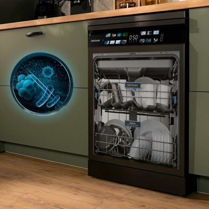 Lave-vaisselle Cecotec Aguazero 6700 Dark B Noir 1
