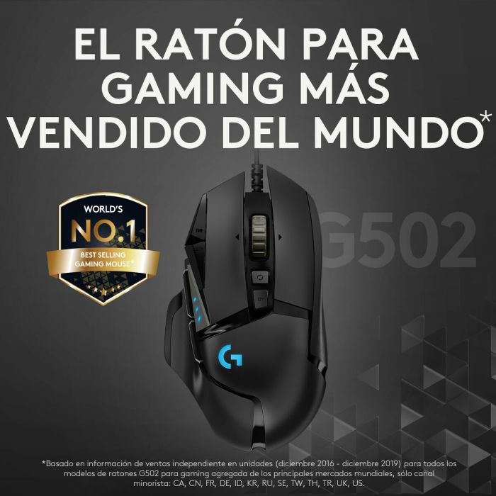 Souris Logitech 910-005471 Noir 16000 dpi 25600 dpi 62