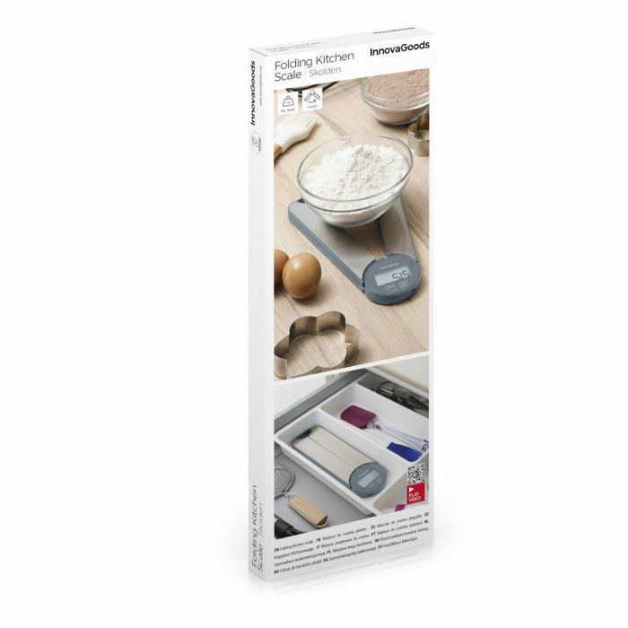Balance de Cuisine Numérique Pliable Skolden InnovaGoods 1