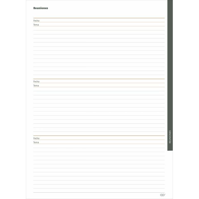 Agenda Additio Global Enseignant 24 x 32 cm 7