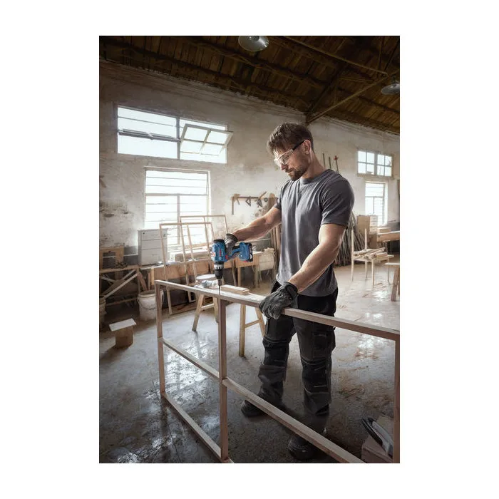 Bosch Professional Perceuse-Visseuse à Percussion sans Fil GSB 18V-25 Solo 18V, 35 mm Bois, 10 mm Béton/Métal