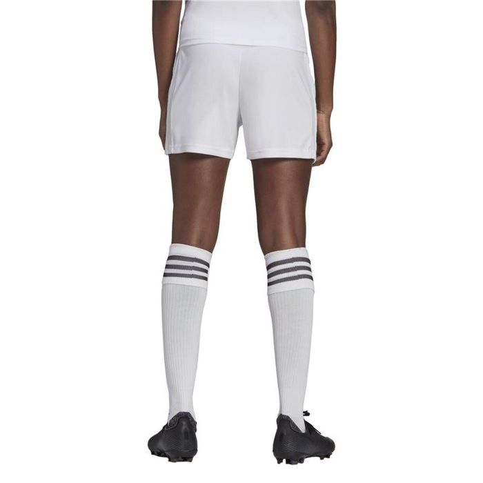 Short de Sport Adidas Squad 21 Blanc 4