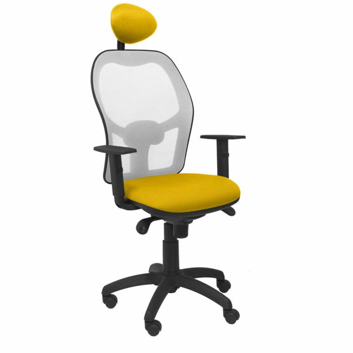 Chaise de Bureau avec Appui-tête Jorquera Piqueras y Crespo ALI100C Jaune