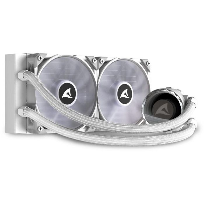 K Sharkoon S80 RGB White AIO 240mm White 8