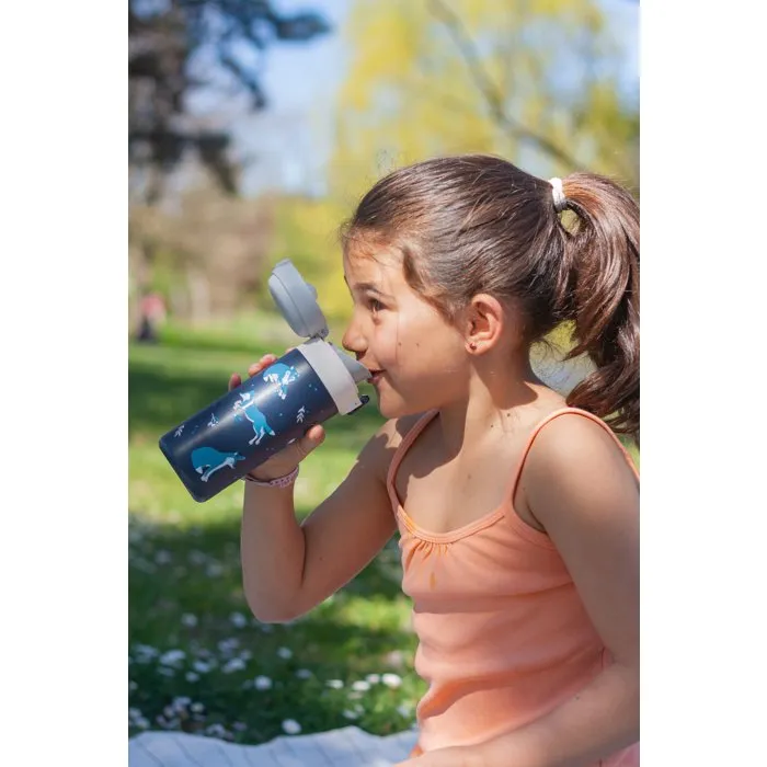 Monbento Gourde Isotherme MB Pop 360 ml avec Bouchon Sport, Bec Verseur et Bouchon Sécurité - Sans BPA, Isotherme 12h - Pour Enfants et Adultes, Modèle Pop Wolf Monbento Gourde Isotherme MB Pop 360 ml avec Bouchon Sport, Bec Verseur et Bouchon Sécurité - Sans BPA, Isotherme 12h - Pour Enfants et Adultes, Modèle Pop Wolf