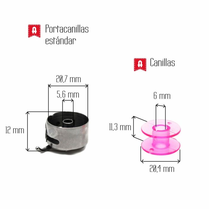 Bobine de fil Alfa Plastique 3