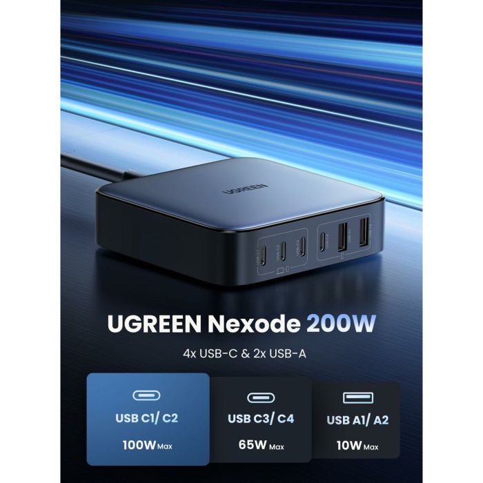 Câble USB vers Lightning Ugreen 40914 Noir Gris 2 m 8