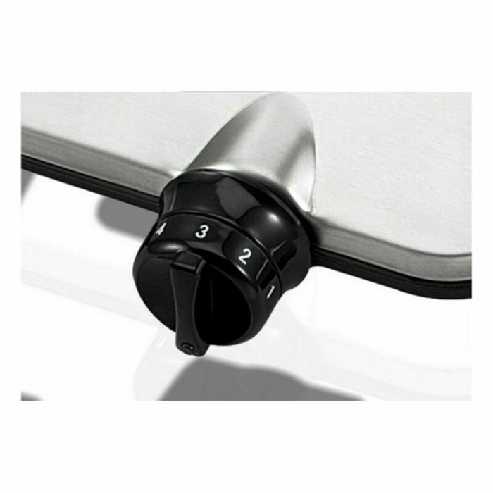 Plaque Électrique Haeger HP-01S.014A Acier inoxydable 1 Fourneau Noir Argenté 1500W 2 Plaque Électrique Haeger HP-01S.014A Acier inoxydable 1 Fourneau Noir Argenté 1500W 2