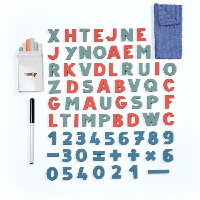 Ardoise double face Smoby Pliable 80 Pièces 105 x 49 x 52 cm 5 Ardoise double face Smoby Pliable 80 Pièces 105 x 49 x 52 cm 5