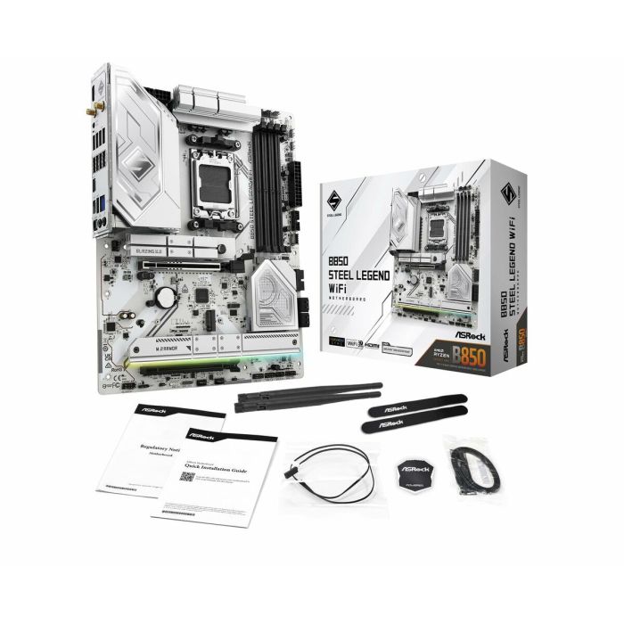 Carte Mère ASRock 90-MXBQS-A0UAYZ AMD AM5 AMD 1 Carte Mère ASRock 90-MXBQS-A0UAYZ AMD AM5 AMD 1