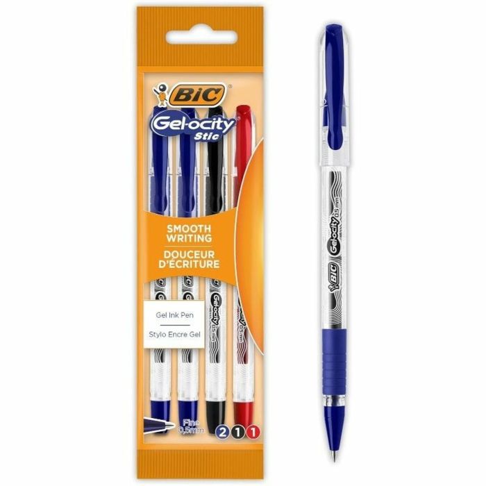 Ensemble de Stylos Bic Gelocity Stic 992599