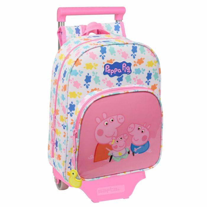 Cartable Peppa Pig Baby pig Multicouleur 26 x 11 x 67 cm 26 x 34 x 11 cm 2