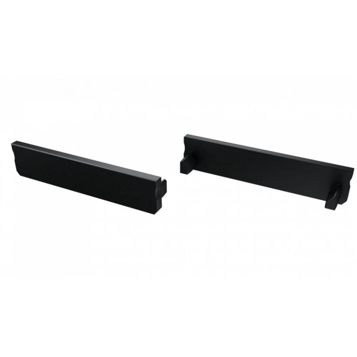 Bouchon de Fin de Profil Type SOLIS - Plastique - Gris 2