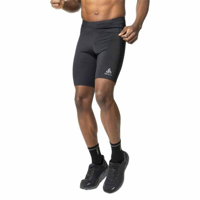 Legging Court de Sport Odlo Essentials Noir Homme 0 Legging Court de Sport Odlo Essentials Noir Homme 0