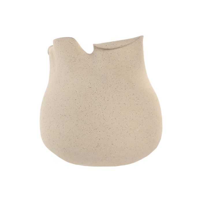 Vase Home ESPRIT Blanc Céramique Style artisanal Moderne 27 X 22 X 22 CM 2 Vase Home ESPRIT Blanc Céramique Style artisanal Moderne 27 X 22 X 22 CM 2