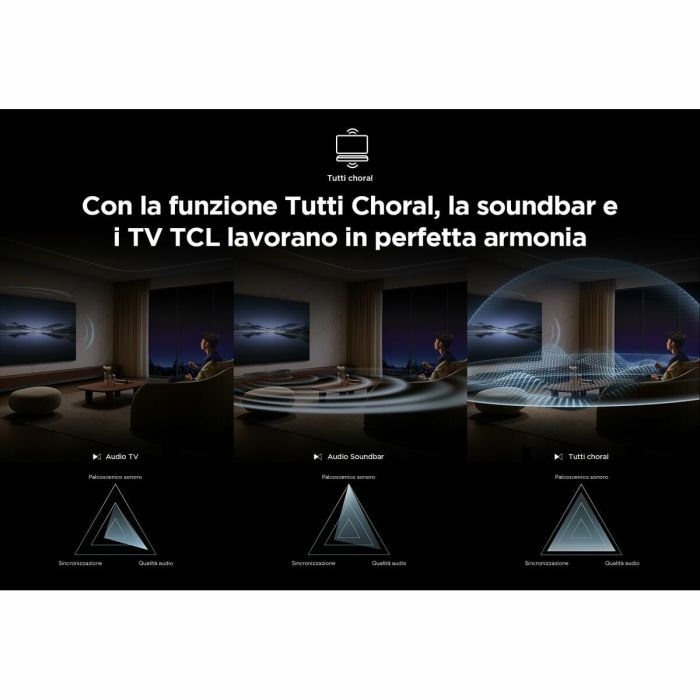 Barre audio TCL Q75HE 30 W 620 W 9