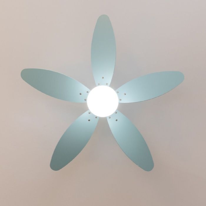 Ventilateur de Plafond avec Lumière Cecotec EnergySilence Aero 4260 Bleu clair 18 W 40 W 3