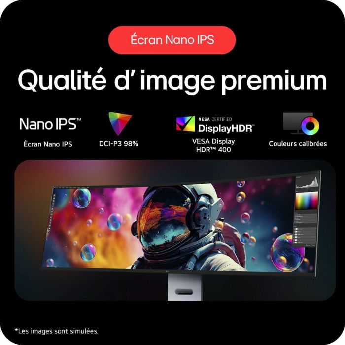 Écran LG 49U950A-W 49" 20