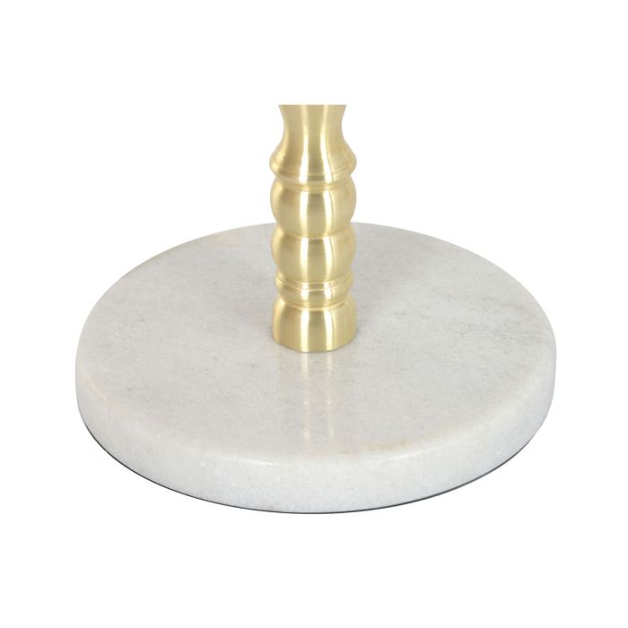 Table d'appoint Home ESPRIT Blanc Doré 41 x 41 x 53 cm 3