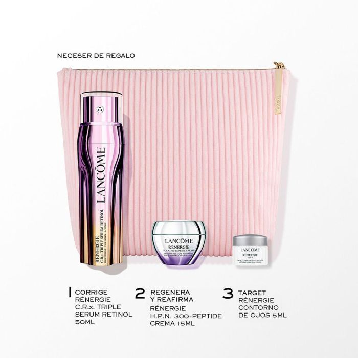 Lancôme Coffret De 3 Sérums Triples Au Rétinol Rénergie Crx 1