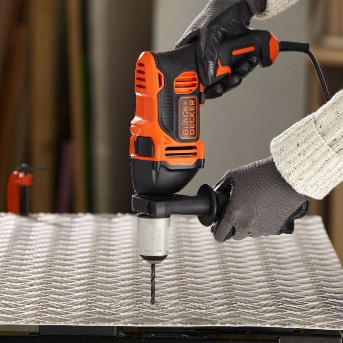 Perceuse à Percussion Black & Decker BEH850K 230 V 850 W 2