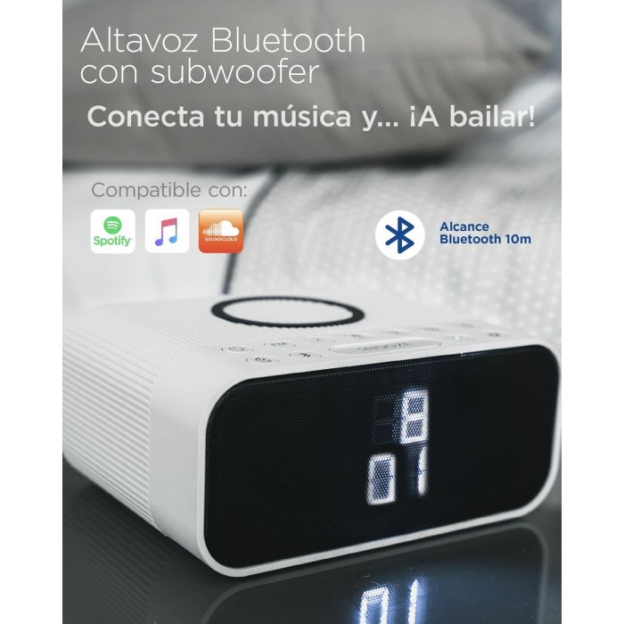 Radio-réveil KSIX 10W 5